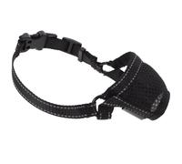 MUELODSIC Muselière Empêche de Manger et D'aboyer pour Chien en Polyester Respirant Anti-Morsure Sangle Réglable et Boucle Taille S à XXL