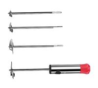 MUELODSIC Outil Creuse Légumes Acier Inoxydable Évideur Pomme de Terre et Fruits Manche Ergonomique Résistant pour Cuisine Maison et Préparation Salade