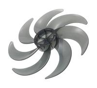 MUELODSIC Pales de Rechange Universelles en Plastique 30 CM 7 Lames pour Ventilateur sur Pied et Ventilateur de Plafond Hélice Silencieuse et Équilibrée Remplacement d'Intérieur