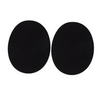 MUELODSIC Patchs Thermocollants Ovales 14X11Cm Pour RéParation VêTements Jeans Pulls CoudièRes Genoux Appliques Couture Diy