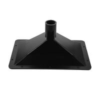 MUELODSIC Pavillon Rectangulaire à Filetage Interne en Plastique pour Haut-parleur Tweeter, Accessoire de Réparation Audio Puissant, Compatible Enceintes Extérieur, 320 X 200 Mm, D’écho