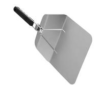 MUELODSIC Pelle Acier Inoxydable avec Manche Antidérapant Spatule de Transfert pour Pizza et Gâteau Outil Ergonomique pour Maison et Pizzeria