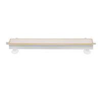 MUELODSIC Pierre à Air pour Aquarium Moyen, Barre Diffuseur d'Oxygène Silencieuse Compatible Pompe à Oxygène, Bulles Fines pour Eau Douce et Eau de Mer, Accessoires Décoratifs pour Poissons,