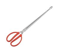 MUELODSIC Pince Ramassage Ordures Inox avec Dents Incurvées Pratique pour Déchets et Nettoyage Extérieur sans Salir Mains