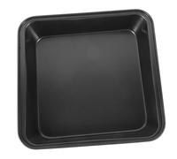 MUELODSIC Plaque de Cuisson Carrée Acier Antiadhésive pour Pizza Rôtir et Pâtisserie Plateau Polyvalent pour Four et Grill Usage Maison et Professionnel