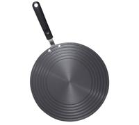 MUELODSIC Plaque Diffuseur de Chaleur Induction Aluminium avec Poignée Adaptateur Cuisson Gaz et Électrique Répartiteur Thermique pour Casseroles et Décongélation Rapide