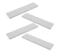 MUELODSIC Plaquettes de Frein pour Vélo D'appartement en Feutre Synthétique 30x120x10 Mm, Lot de 4 Pièces, Compatible Appareils Fitness, Freinage pour Vélo Garçon et Filles et Scooter