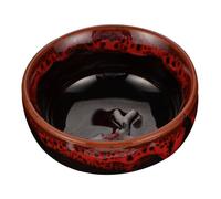 MUELODSIC Plat Céramique pour Calligraphie et Peinture Bol à Encre Léger et Portable Design Créatif Multifonction pour Bureau Atelier et Décoration Intérieure