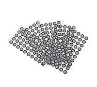 MUELODSIC Points de Repère Réfléchissants 5 Feuilles Pet pour Scanner 3D | Marqueurs de Suivi Précis, Film Réfléchissant Noir, Usage 3d, Lot de 5 Feuilles, Solide et Résistant