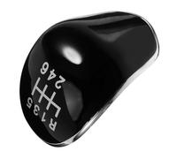 MUELODSIC Pommeau de Levier de Vitesse Manuel Vitesses Cache pour Fiesta Couvercle Insert Noir pour Levier de Vitesse Facile à Installer