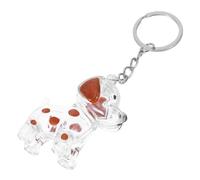 MUELODSIC Porte-clés Transparent pour Souvenirs de Poils Animaux Boîte Collectrice Légère et Compacte pour Mémoire Canine Accessoire Double Usage pour et Clés