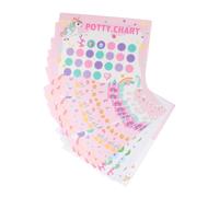MUELODSIC Potty Training Stickers Chart pour Garçon Fille Autocollants Toilette Garçon Fille pour Apprentissage Propreté Tableau Récompense Sécurisé et Facile à Appliquer