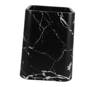 MUELODSIC Poubelle Double Couche Marbre sans Couvercle Bac à Ordures Robuste pour Cuisine Salle de Bain et Bureau Design Moderne Élégant