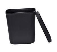 MUELODSIC Poubelle Ménagère Compacte 20L avec Anneau de Pression en Plastique Poubelle Résistante au Feu pour Salle de Bain la Cuisine et Bureau Design et Pratique