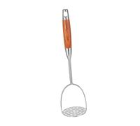 MUELODSIC Presse Purée Manuel Inox Ergonomique Presse Pommes de Terre Antidérapant avec Tête Lisse Ustensile Cuisine Pratique pour Purée et Légumes Facile à Nettoyer Stockage Suspendu