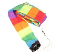 MUELODSIC Queue de Cerf-Volant Arc-Ciel Décorative Longue pour Activités de Plein Air Stabilisateur Flottant avec Ruban Coloré Accessoire Réutilisable pour Grands et Variés