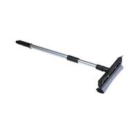 MUELODSIC Raclette Vitres Multifonction avec Manche Télescopique INOX pour Nettoyage Fenêtres Auto et Maison Ergonomique et Double Face