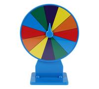 MUELODSIC Roulette de Tirage Sort avec Support, Surface Effaçable, pour Jeux D'événements et Activités Festives, Design Robuste et Pratique