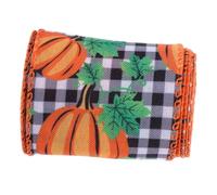 MUELODSIC Ruban Cadeau Automne pour DIY Résistant et Décoratif pour Fête Thanksgiving Bouquet et Créations Artisanales