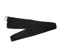 MUELODSIC Sangle de Yoga avec Boucle Électroplaquée Stretching Flexible et Durable pour Étirements Fitness et Renforcement Musculaire à Accessoire Multifonctionnel Noir