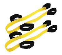 MUELODSIC Sangles Géantes pour Jeux D'équipe en Plein Air, 2 Pièces en Ruban, Améliorent la Communication Coopération Lors des Journées Sportives