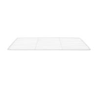 MUELODSIC Séparateur Métallique Blanc pour Compartiment Réfrigérateur Étagère à Grille Multicouche, Circulation D'air Améliorée pour Rangement Alimentaire Cuisine et Congélateur