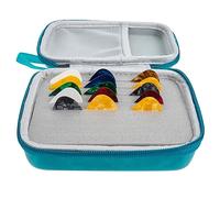 MUELODSIC Set de Médiators pour Guitare Électrique et Folk avec Étui Portable Plectres Durables Multifonctions Accessoire Pratique pour Guitaristes Couleur Aléatoire Couleur Aléatoire