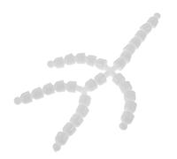 MUELODSIC Squelette Articulé en Plastique Blanc pour Poupée Menton Mobile Pièces Fabrication de Poupées DIY pour Garçon et Filles