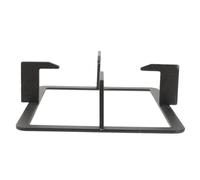 MUELODSIC Support de Cuisinière Rectangle en Fonte Noire Antidérapant et Résistant à L'huile pour Accessoires Cuisine et Rangement de Casseroles