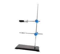 MUELODSIC Support de Laboratoire Base Antidérapante Kit Matériel Chimie Support Vertical Robuste pour Expériences