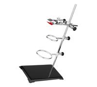MUELODSIC Support de Laboratoire Robuste Stable et Portable Montage Simple sans Outils Support Polyvalent pour Expériences Chimiques et Scientifiques
