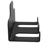 MUELODSIC Support Mural pour Barres D'haltères 3 Crochets en Acier Renforcé, 11 X 16,5 Cm, Porte-Barres Anticorrosion pour Salle de Sport, Rangement Mural Compact pour Équipements