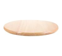 MUELODSIC Tabouret Rond Assise en Bois Massif Diamètre 345 CM Structure en Acier Siège Remplaçable pour Chaise de Bar Chaise de Salle à Manger Usage Domestique et Professionnel