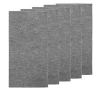 MUELODSIC Tapis Griffoir pour Chat Auto-adhésif Multifonction, Tapis à Griffer Souple Et Résistant, 60x30 Cm, Couleur Gris Clair, pour Canapé, Mur Et Sol, Lot De 5 Pièces, Adapté à Tous Les Chats