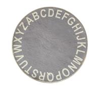 MUELODSIC Tapis Rond en Coton pour Chambre de Bébé, Confortable et Facile à Laver, Tapis de Jeu Éducatif pour Garçon et Filles, pour Ramper et Éveil