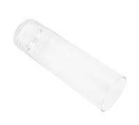 MUELODSIC Vase Verre Cylindrique Transparent Haut pour Fleurs Fraîches et Décorations Vase à Poser Table ou Sol Élégant Contenant Hydroponique pour Maison