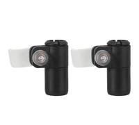 MUELODSIC Verrou Externe en Plastique Haute Résistance pour Bâton de Trekking, Mécanisme de Verrouillage Rapide, 2pcs, pour Randonnée et Marche en Toutes Saisons