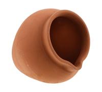 MUELODSIC Vintage Ceramic Garden Fountain Vase Terracotta Circulating Water Jar with Open Design for Indoor Outdoor Plant and Fish Tank Decoration
