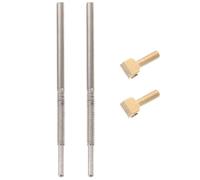 MUELODSIC Vis à Archet de Violoncelle Lot de 2 Vis de Remplacement pour Hausse D'archet de Violoncelle Accessoire Professionnel Instrument de Musique