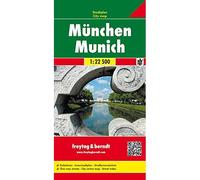 München gesamtplan 1 : 22 500 - Collectif - Freytag Brendt Libri - broché - Livre