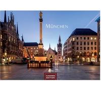 München Kalender 2026 - Wandkalender | Fotokalender Deutschland 50x35cm - faszinierende Ansichten von Marienplatz bis Alpenpanorama