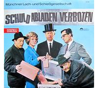 Münchener Lach- und Schießgesellschaft - SCHULD ABLADEN VERBOTEN 1965 POLYDOR KABARETT # 237800 Münchener Lach- und Schießgesellschaft Ursula Noack, Dieter Hildebrandt, Hans Jürgen Diedrich, Klaus Havenstein, Jürgen Scheller, Sammy Drechsel, Walter Kabel