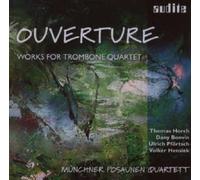 MÜNCHNER POSAUNENQUARTETT - OUVERTURE CD 18 TRACKS BACH/BARBER/PRAETORIUS NEUF