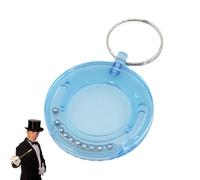 Münzen-Flucht-Puzzle Schlüsselanhänger, Zaubertricks Coin out | Nahaufnahmetrick, Einfach zu machende Zaubertricks, fantastische Puzzle-Zauberrequisiten, Partytricks für Kinder