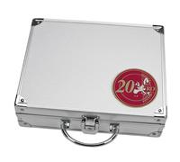 Münzkoffer-Smart-3D-Plakette-SAFE-243-0-&-Münztableaus-Nova-30-Modelle