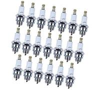 MUEOSI Bougies d'allumage 20 pièces for tronçonneuses Husqvarna 55 51 61 66 181 262 268 365 371 372 XP Bougie d'allumage pour Tondeuse à Gazon