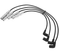 MUEOSI Câbles de Bobine d'allumage de Voiture, Faisceau de câbles de Bobine d'allumage, for Seat, Inca 6K9 1.4i 1995-2003 44KW n° 30650843, Lot de 4 Jeu de câbles d'allumage