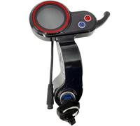 MUEOSI Écran LCD de pièces de Kickscooter, for Hitway, for écran de Scooter électrique H5 avec accessoires de tableau de bord d'instrument de verrouillage Instrument de communication d'affichage de sc