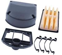 MUEOSI Ensemble filtre à air avec couvercle, for tronçonneuses Husqvarna 266, 268 et 272 XP Filtre à air pour tondeuse à gazon