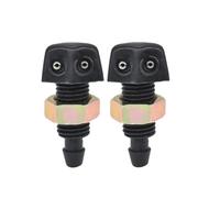 MUEOSI Erick's Wiper 2X Lave-Glace Avant Universel Buse d'essuie-Glace Pulvérisateur à Jet Arroseur Bec d'eau Sortie Raccord à vis Pulvérisateur Buse de Lave-Glace